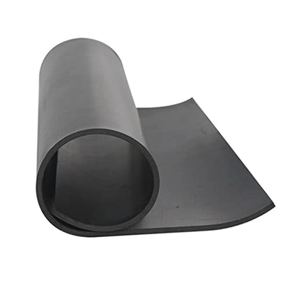1pcs Black Rubber Sheet, 1/2/3/4/5mm Thick 500x500mm Chemical Resistance High Temperature Oil Rubber Plate Mat(500x500x5mm) - size: 500x500x5mm