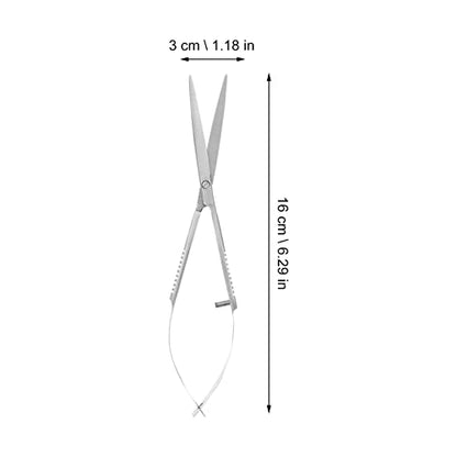 Balacoo Aquarium Scissor Stainless Steel Spring Scissor for Aquarium Fish Tank