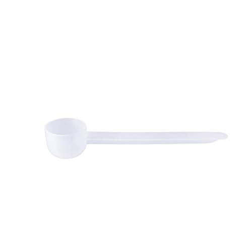 10cc Long Handle Measuring Scoop (2 Teaspoon / 10mL) - Heavy-Duty Plastic Spoon for Powders, Pre-Workout, Supplements, and Spices, 1-Pack - size: 10 cc | 2 teaspoon | 10 mL