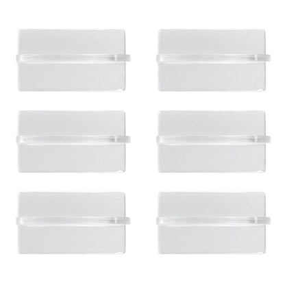6Pcs Acrylic Aquarium Cover dle, Se Grip Fish Tank Lid Pull dle, Durable Transparent Aquarium Lid dle with Adhesive, Eleg Modern Design for Glass Cabinets and niture
