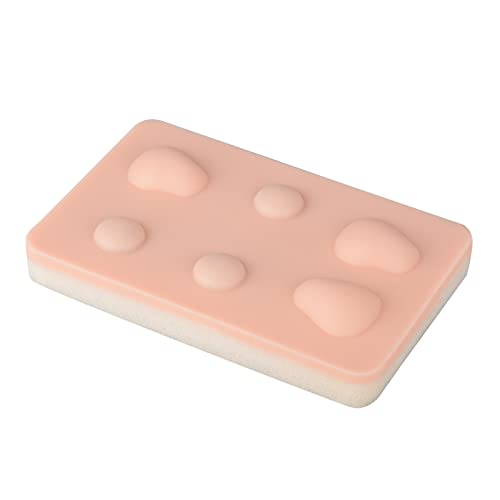 Medarchitect Abscess Incision & Drainage Pad, Sebaceous Cyst Skin Pad, Skin Practice Model for Training and Demonstration of Physician's Cyst Surgical Removal - style: Abscess Pad
