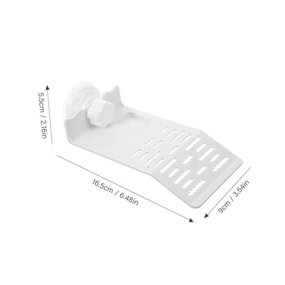 Happyyami Turtle Basking Platform Cup Climbing Dock for Turtles and Reptiles for Aquatic Habitats and Terrariums Small Sleek Design - color: White