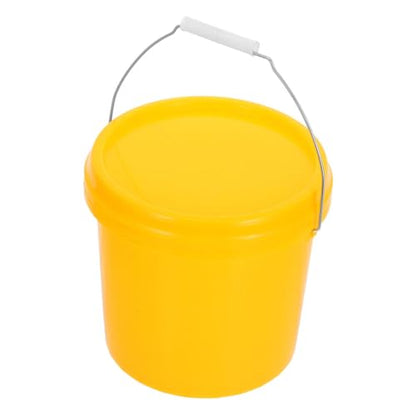 NOLITOY Heavy Duty Sealed Plastic Bucket with Lid Versatile Pail for Food Water Household Storage Portable Leakproof Container for Kitchen Office Use