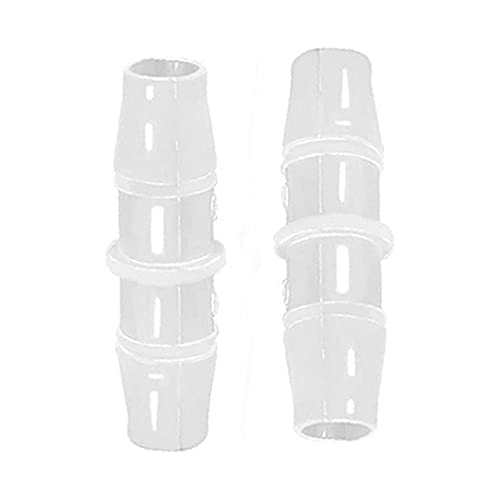 Plastic Hose Barb Fitting, Hose Fitting Adapter for Air Water Fuel 3/16" x 3/16", 1/4" x 1/4", 3/8" x 3/8", 1/2" x 1/2", 5/8" x 5/8" 8Pcs