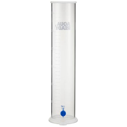 DC-2 Acrylic Aquarium Dosing Container – 3L Auto Top Off Reservoir with Quick Connect Fittings, Low Profile Footprint, Durable Design for Reef Tanks, Saltwater Aquariums & Dosing Pumps