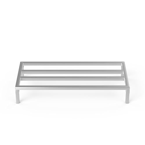 48" x 24" | 8" Off The Floor Aluminum Dunnage Rack | 1200 Lbs Capacity - size: 48" Long x 24" Wide | Height: 8" Off The Floor