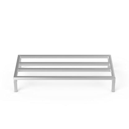 48" x 24" | 8" Off The Floor Aluminum Dunnage Rack | 1200 Lbs Capacity - size: 48" Long x 24" Wide | Height: 8" Off The Floor