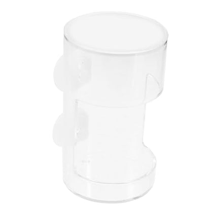 Fish Feeding Floating Circle Reusable Aquarium Feeder for Convenient Fish Tank Feeding Clear Design Adds Visual Appeal to Aquatic Environments