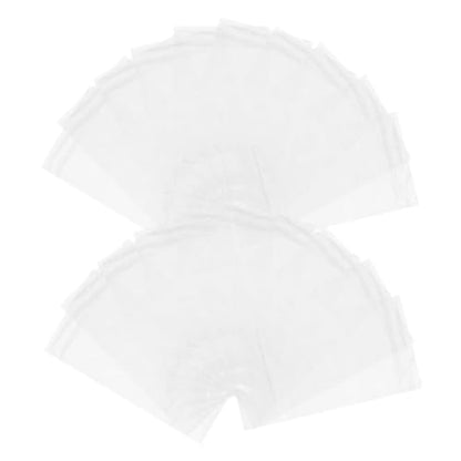 20pcs Leak Clear Plastic Fish Transport Bags Transparent Aquarium Storage for Live Fish Shrimp and Aquatic Pets Easy Observation and Safe Transport
