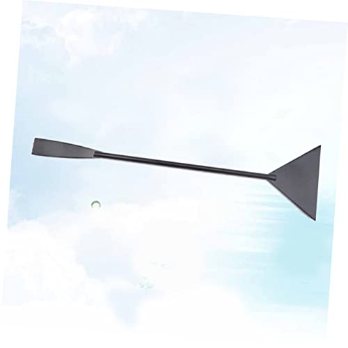 Garneck Aquarium Cleaning Shovel Short Stainless Steel Flat Sand Shovel Plant Maintenance Tool Grass Waterweed Clipper
