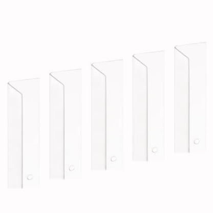 Prime-Line MP10069 Vinyl Corner Shield, White – 2-3/8” x 48” – Durable Vinyl Corner Guards, Easy to Install, Protects Wall Edges from Paint Chips, Wallpaper Tears, and Fingerprints (6 Pack)