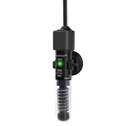 AQUANEAT 12 Pack Aquarium Suction Cup Clip Black, for Aquarium Heater, Tubing Hose, Plant, Decoration, Fish Tank (Black 3/4") - size: 3/4"