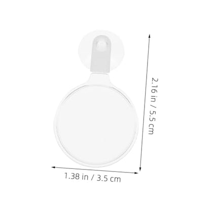 PartyKindom 4pcs Acrylic Magnifier Viewer Cup for Fish Tanks High-Definition Magnification for Animals and Plants User-Friendly Design for Seniors