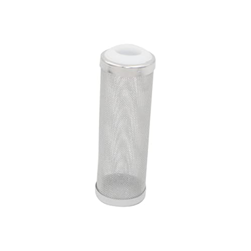 FOMIYES 6pcs Stainless Steel Aquarium Inlet Cover Nets White Prevents Debris Protects Young Fish Design for Freshwater Environments