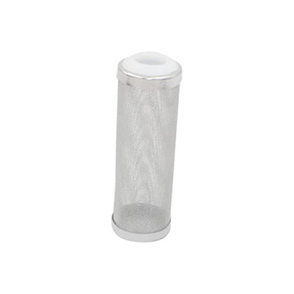 FOMIYES 6pcs Stainless Steel Aquarium Inlet Cover Nets White Prevents Debris Protects Young Fish Design for Freshwater Environments