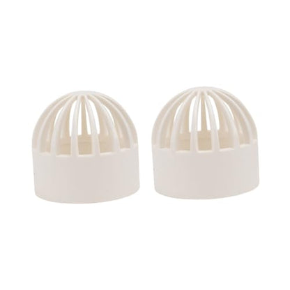 2pcs Permeable Cover for Aquariums and Seafood Ponds Durable Fish Tank Screen Smooth Flow Design Easy Installation Inner - size: 5.5x5.5cm