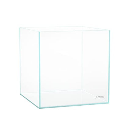 20C 2 Gallon Cube Rimless Low Iron Clear Aquarium Tank, All Glass Aquarium,Small Betta Fish Tank,W7.8×D7.8×H7.8 in(20x20x20cm) 5mm Thickness with Nano Foam Leveling Mat - size: 02Gal W7.8×D7.8×H7.8 in(20x20x20cm)