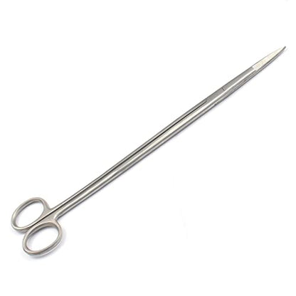 Aquarium Maintenance Aquascaping Scissors Stainless Steel Straight 12" Plant Tank Tool Freshwater Saltwater Tweezers Substrate Scraper Gravel Sand Fish