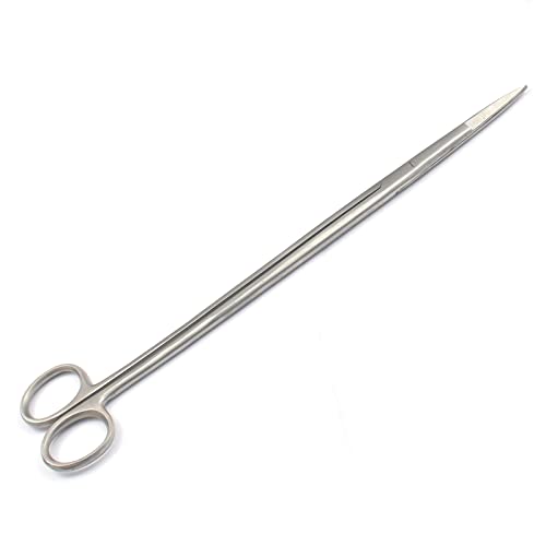 Aquarium Maintenance Aquascaping Scissors Stainless Steel Straight 12" Plant Tank Tool Freshwater Saltwater Tweezers Substrate Scraper Gravel Sand Fish