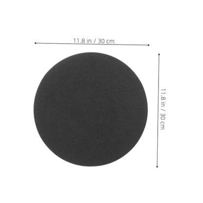 Kisangel Aquarium Self Leveling Mat Round Non Slip Soft Pad for Fish Tank Stabilization Shock Absorbing Cushion for Home and Office Aquatic Decor