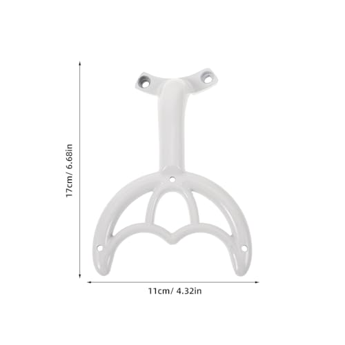 DOITOOL Ceiling Fan Blade Arms Replacement - 52'' White Finish Fan Blade Replacement Parts Mounting Bracket Kit for Repairing Easy Installation