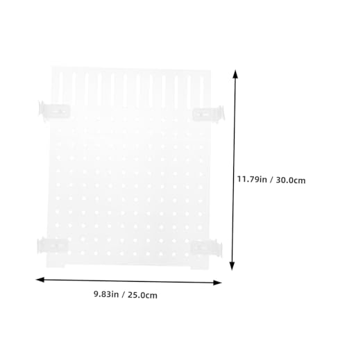 Transparent Acrylic Fish Tank Divider Isolation Board for Aquarium Easy to Install Partition for Breeding Separation Fish Tank Accessory