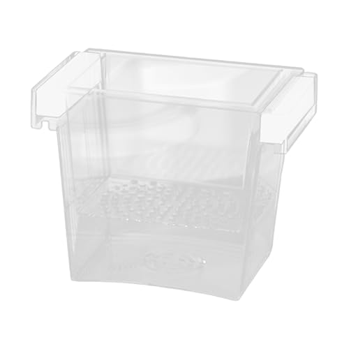 Fish Hatching Container - Floating Fish Breeder Box for Aquarium, Isolation & Hatchery Tank | Fish Nursery Box, Divider Incubator Container for Betta Fry Guppy Angelfish Acclimation & Feeding - color: Square