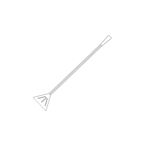 Premium Stainless Steel Sand Leveling Shovel for Aquascaping and Garden Soil Work Featuring Comfortable Grip Handle - size: 23cm