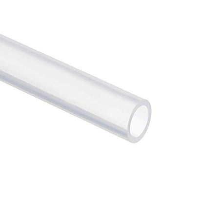 uxcell Silicone Tubing 3/8"(10mm) ID x 1/2"(13mm) OD 3.3ft(1m) Silicone Rubber Tube Air Hose Water Pipe for Pump Transfer Clear - size: 10mm x 13mm