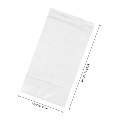 CHILDWEET 50pcs Fish Transport Bags 30x60cm Leak-resistant Plastic Live Fish Shipping Containers for Aquarium and Outdoor Use