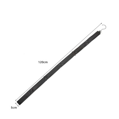 Hockey Hanger Portable Hanging Dryig Rack Hockey Gifts for Home and Outdoor Using in Ice Hockey Skating Football Camping Fishing 5 Hooks (Black-10hooks) - color: Black-10hooks