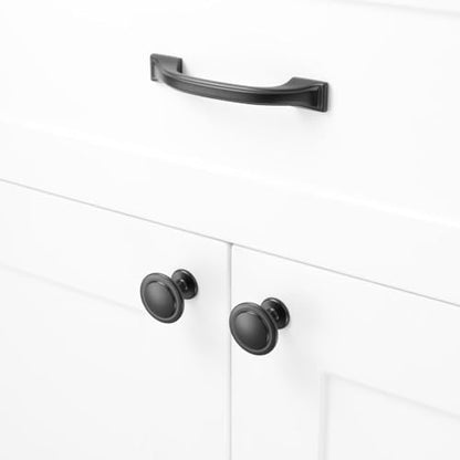 10 Pack 3 Inch Hole Centers Matte Black Cabinet Pulls Black Cabinet Handles Black Kitchen Hardware for Cabinets Drawer Dresser ZP2409 Cupboard Bedroom Closet Bathroom Vanity - color: Black, size: 3" Hole Centers-10 Pcs