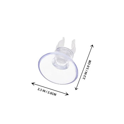 Happyyami 20pcs Aquarium Fish Tank Hose Oxygen Pump Pipe Brace Oxygen Supply Easy Installation Water Clip for Fish Tank Accessories