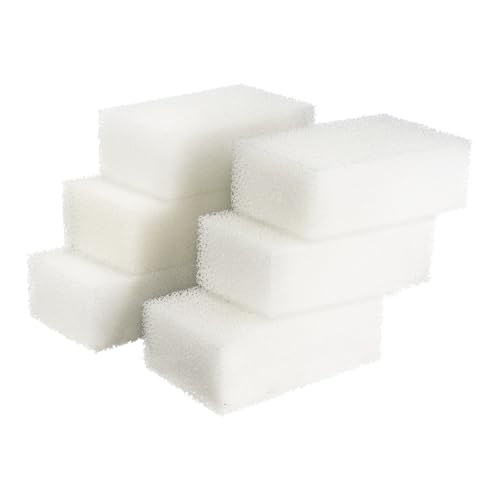 AQUANEAT 6-Pack Replacement Filter Sponge Pads, Aquarium Foam Insert Compatible with AquaClear 70, Fish Tank Filter Media