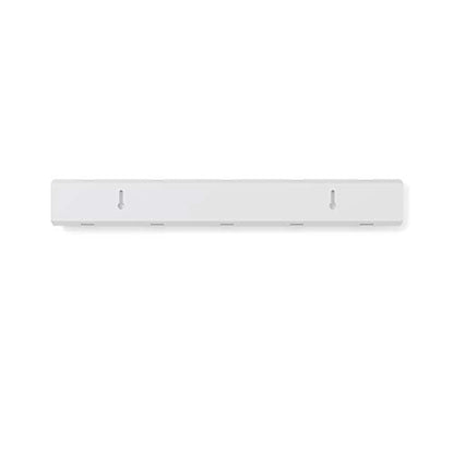 Umbra Flip Coat Rack, Wall Mounted 5-Hook Space Saving, White/Nickel - color: White/Nickel, size: 5 hook