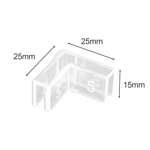 10 Pieces Corner Protector, Aquarium Glass Angle Cover for Fish Tanks, Aquariums, 5mm