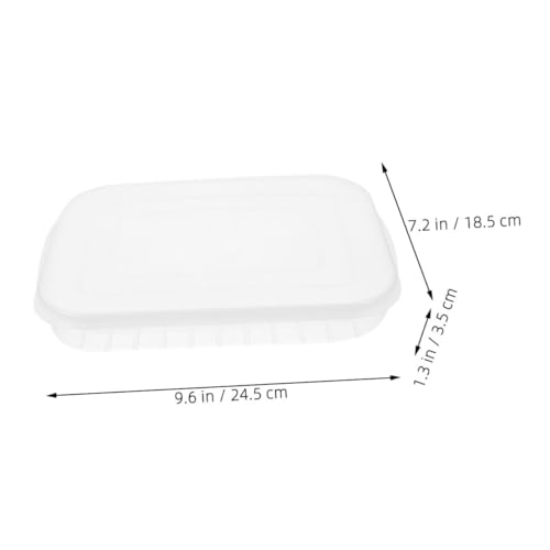 GALPADA 6pcs Food Storage Containers with Soft Lids, Non-stick Bottom Airtight Fridge Boxes for Bacon, Fish, and Cheese Preservation, Reusable Refrigerator Organizer Set for Cold Food