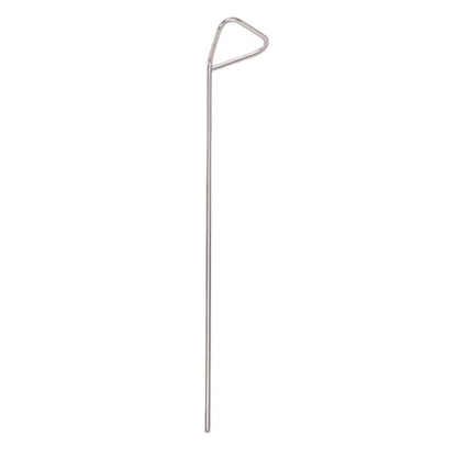 Pssopp Bacterial Spreader Stainless Steel Cell Spreader 5 Pack Triangular Head Reusable Autoclavable for Agar Plating Petri Dish Microbiology Labs Students Technicians