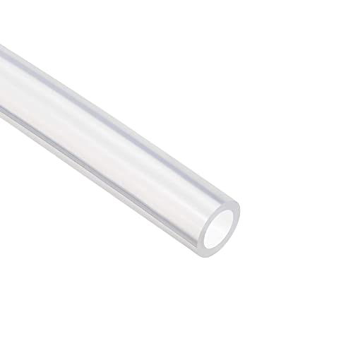 Silicone Tubing 9/32'(7mm) ID x 3/8'(10mm) OD 10ft(3m) Length Silicone Rubber Tube Air Hose for Gas Liquid Pump Transfer Clear - size: 3/8' x 9/32' x 10ft