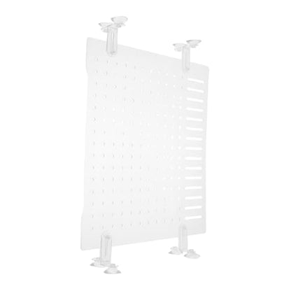 VICASKY Acrylic Aquarium Divider Fish Tank Isolation Board Suction Cups Partition Mesh for Baby Fish Separation Shrimp Isolation and Aquatic Tank Dividers