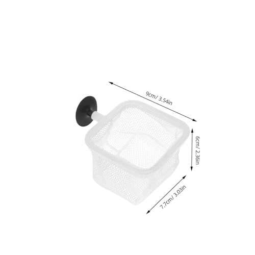 Yardwe 5pcs Fish Breeding Net with Suction Cups Versatile Aquarium Separator for Betta Shrimp Durable Fine Mesh Design Easy to Install Fits Various Tank
