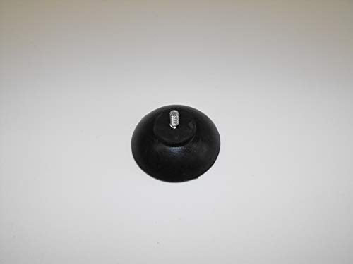 JL Missouri Parts 4X 3/8" #8-32 Screw in 1 3/4" Rubber Suction Cups, 5/8" Tall, Made in USA High Quaity Foot Isolator