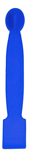 EISCO Scoop with Knife Edge, 5.9" - Polypropylene - Chemical Resistant - Dual Ended