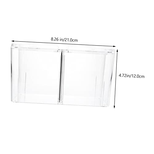 Mikikit Multi-Functional Fish Breeding Isolation Box Aquarium Hatching Container Cover for Safe Spawning and Separation of Aggressive Fish