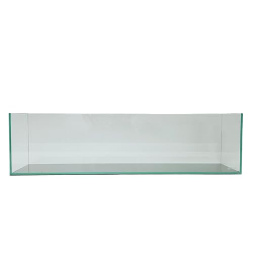 Lifegard Aquatics Bookshelf Aquarium – 11 Gallon Clear Glass Fish Tank with 5mm Thick Glass – for Freshwater/Marine, Leak-Proof, Home/Office Decor