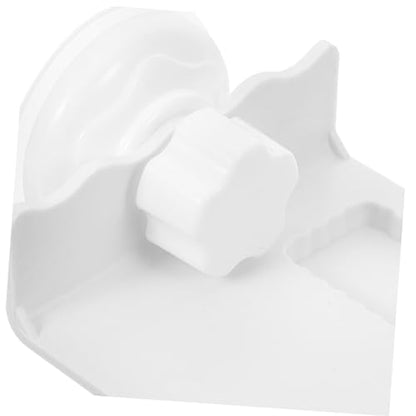 Happyyami Turtle Basking Platform Cup Climbing Dock for Turtles and Reptiles for Aquatic Habitats and Terrariums Small Sleek Design - color: White