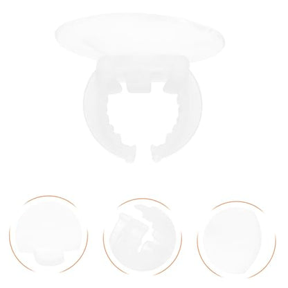 LIOOBO 6pcs Aquarium Lamp Stand Fish Tank Decorations Fish Tank Accessories Suction Cups Suckers Fish Tank Bracket Silicone Light Rack Fish Tank Lamp Bracket Lamp Holder White