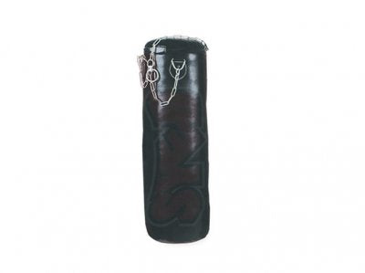 Bestzo MMA Punching Bag -Synthetic Leather Black-Unfilled - size: 70 Inch (6ft)