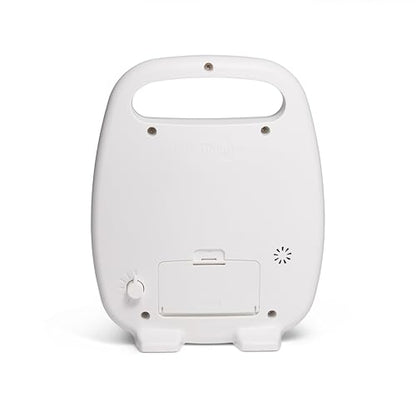 TIME TIMER PLUS 120 Minute Desk Visual Timer Countdown Timer with Portable Handle for Classroom, Office, Homeschooling, Study Tool, with Silent Operation (White) - style: 120 Minutes