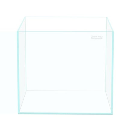 21 Gallon Rimless Aquarium Tall Tank, Ultra Clear Low Iron Big Fish Tank, L15.8×W15.8×H19.7 Glass Thickness 6mm with EVA Foam Leveling Mat - size: 21 Gallons